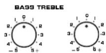 YAMAHA DSPA1 - Inställning av BASS och TREBLE - 1
