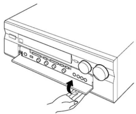YAMAHA DSPA1 - Couvercle du panneau - 2