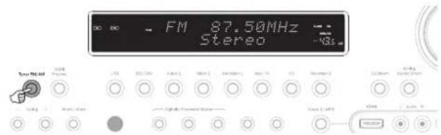CAMBRIDGE 751RV2 - Utilisation du tuner - 1