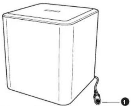 TOSHIBA SBW10 - Subwoofer - 1