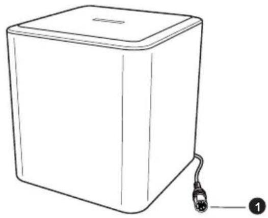TOSHIBA SBW10 - Subwooferen - 1