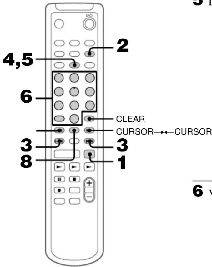 SONY DHCMD595 - Toewijzing van een naam aan een voorgeprogrammeerde zender — Station Name - 1