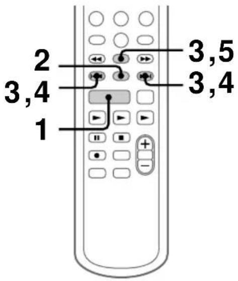 SONY DHCMD595 - Löschen eines einzelnen Titels (Track Erase) - 2