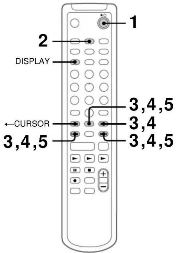 SONY DHCMD595 - Schritt 2: Einstellen der Uhrzeit - 1