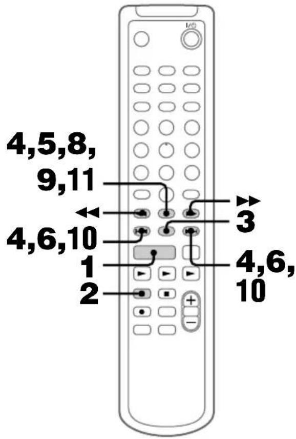 SONY DHCMD595 - Wissen van een gedeelte van een muziekstuk (functie A-B Erase) - 2
