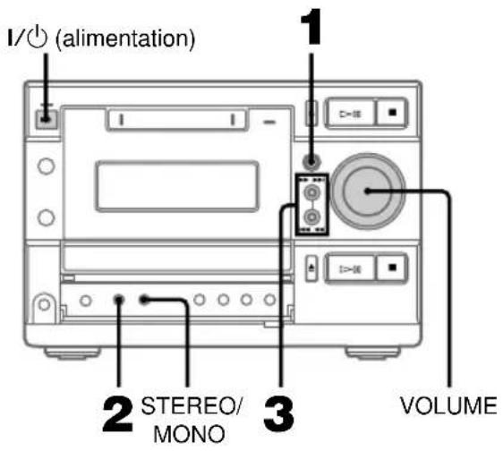 SONY DHCMD595 - — Accord sur une station préréglée - 1