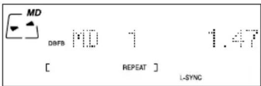 SONY DHCMD595 - Herhaald afspelen van muziekstukken op de MD — REPEAT-afspeelfunctie - 2