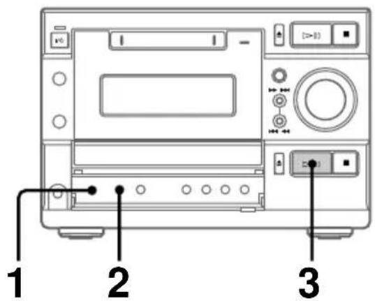 SONY DHCMD595 - Wiedergabe der CD-Titel in zufälliger Reihenfolge - 1
