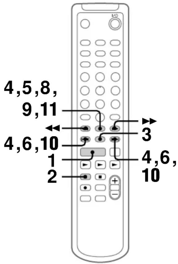 SONY DHCMD595 - Löschen eines Titelteils (A-B Erase) - 2