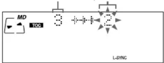 SONY DHCMD595 - Verschieben aufgenommener Titel (Fortsetzung) - 1