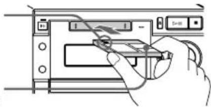 SONY DHCMD595 - Legen Sie eine MD ein. - 1