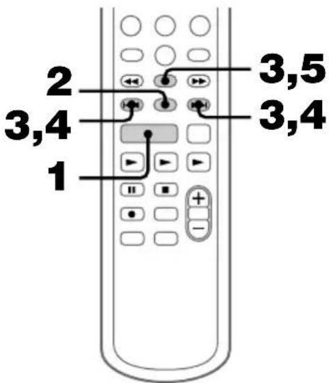 SONY DHCMD595 - Wissen van één muziekstuk (functie Track Erase) - 2