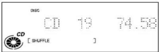 SONY DHCMD595 - Lecture des plages d'un CD dans un ordre aléatoire — Lecture aléatoire - 2