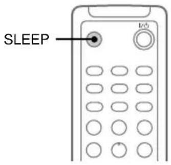 SONY DHCMD595 - Pour vous endormir en musique — Minuterie d'arrêt - 1