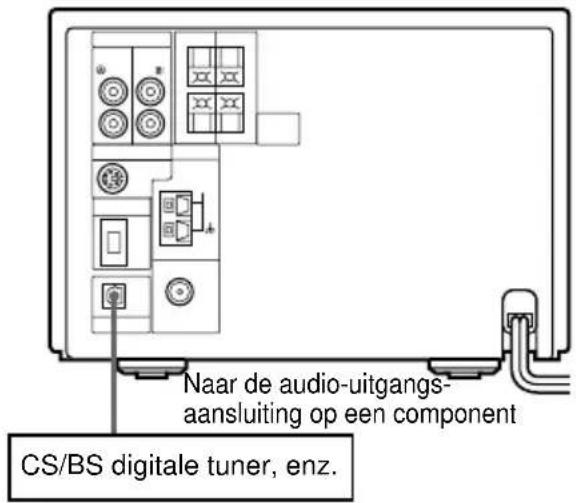 SONY DHCMD595 - Aansluiten van een CS/BS digitale tuner, enz. - 1