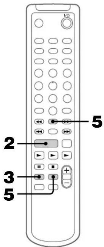 SONY DHCMD595 - Commencement de l'enregistrement par 6 secondes de son préalablement mémorisées - 2