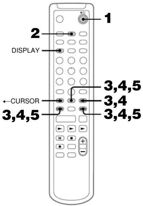 SONY DHCMD595 - Stap 2: Instellen van de klok - 1