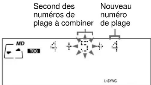 SONY DHCMD595 - — Fonction de combinaison (COMBINE) - 5