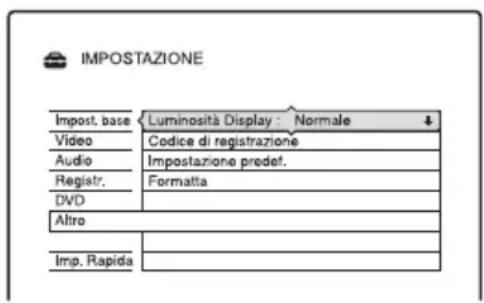 SONY DARX1 - Impostazioni predefinite (Altro) - 1