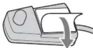 SONY DARX1 - Per fissare il dispositivo di controllo del set top box al ricevitore del set top box - 1