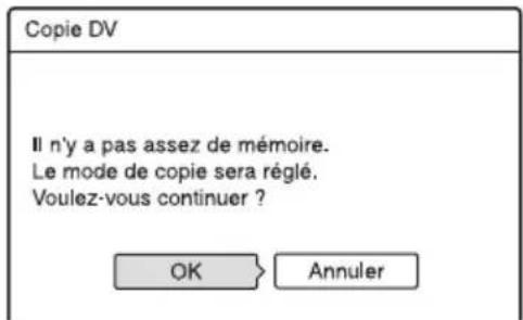 SONY DARX1 - Pour régler automatiquement le mode de copie - 1