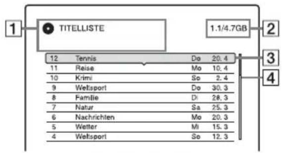SONY DARX1 - Drücken Sie TITLE LIST. - 2