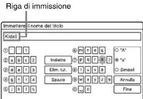 SONY DARX1 - Modifica del nome di un programma registrato - 3