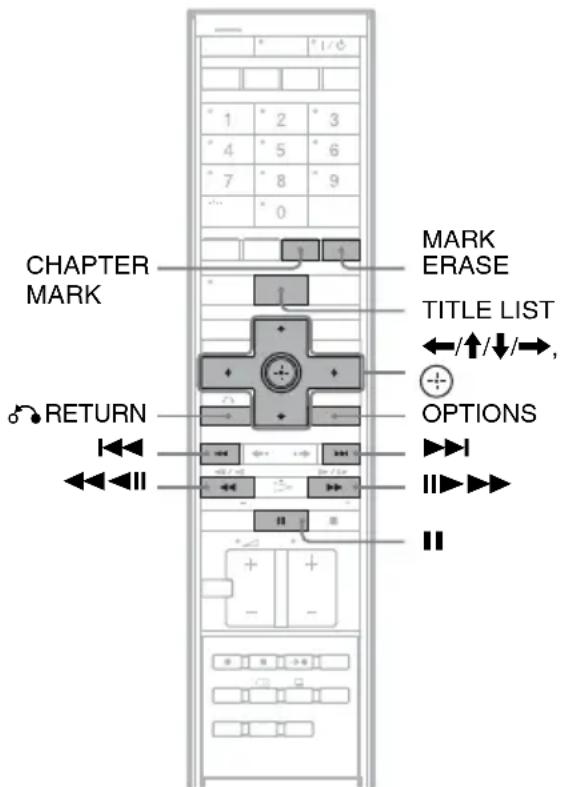SONY DARX1 - Löschen und Bearbeiten eines Titels - 3