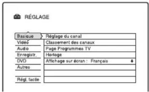 SONY DARX1 - Réglage des chaînes de TV payante/Canal+ analogique - 2