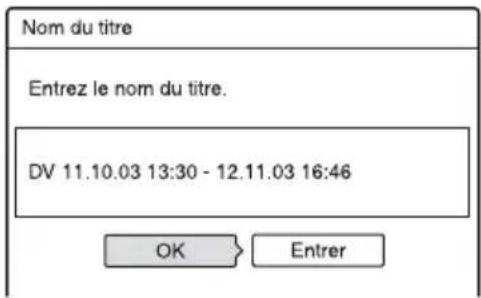 SONY DARX1 - Après avoir terminé d'éditer la liste des scènes, sélectionnez « OK », puis appuyez sur ⏻. - 1
