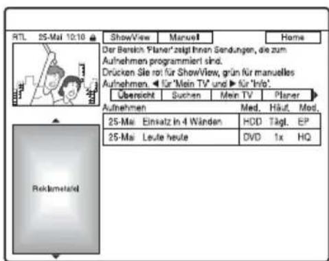 SONY DARX1 - Ändern von Timereinstellungen - 1