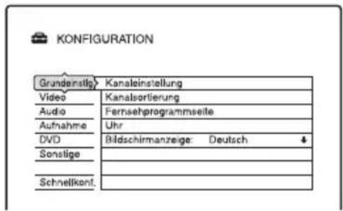 SONY DARX1 - Einstellen von analogen PAY-TV/Canal Plus-Programmpositionen - 2