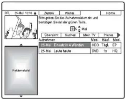 SONY DARX1 - Drücken Sie die grüne Taste („Bearbeiten“). - 1