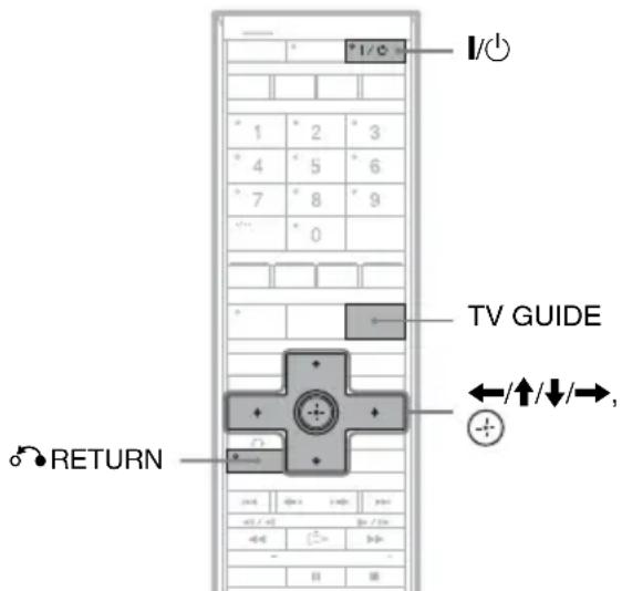 SONY DARX1 - Stap 4: Snelinstelling - 1