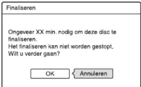 SONY DARX1 - Kies "Finaliseren" en druk op . - 1