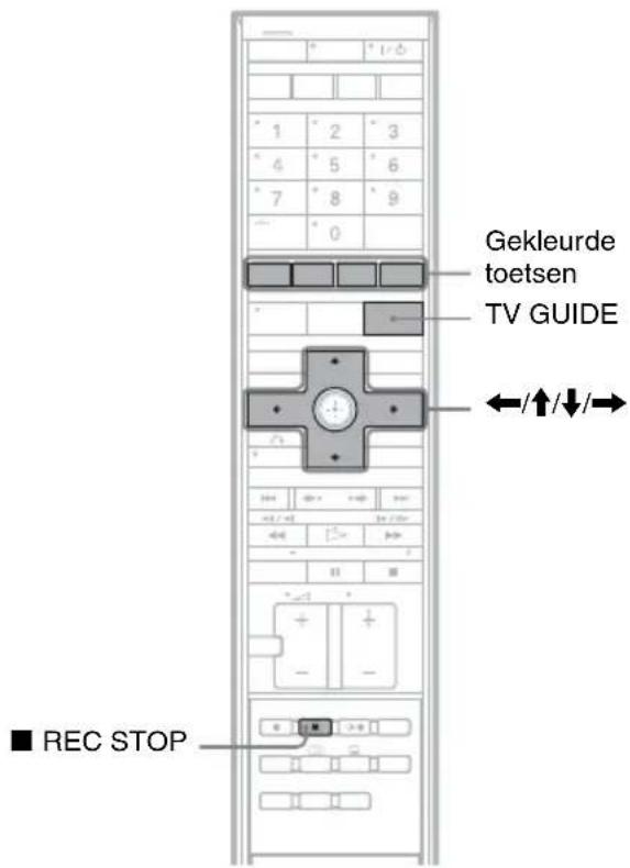SONY DARX1 - Eentoetsopname (GUIDE Plus+) (alleen beschikbaar in gebieden met de GUIDE Plus+ dienst) - 1