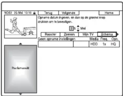 SONY DARX1 - De timer handmatig instellen - 2
