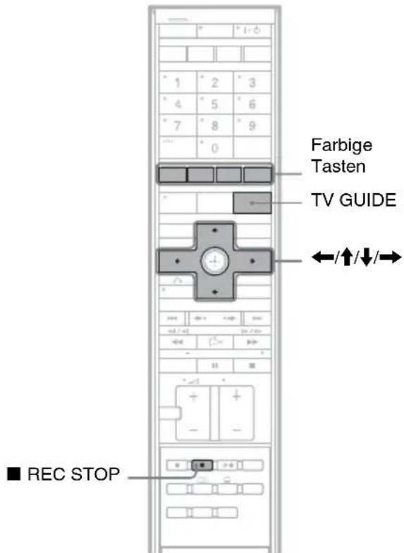 SONY DARX1 - Ein-Tasten-Aufnahme (GUIDE Plus+) (nur in Gebieten mit GUIDE Plus+ Dienst verfügbar) - 1