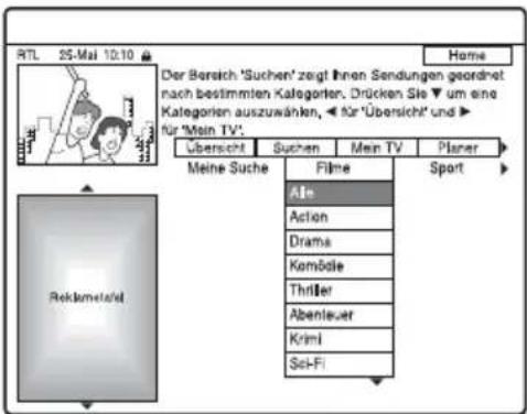 SONY DARX1 - Wählen Sie „Suchen“ in der Menüleiste, und drücken Sie ⏚ - 1