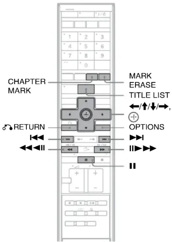 SONY DARX1 - Effacement et édition d'un titre - 1