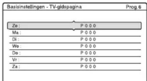 SONY DARX1 - Automatisch een titel geven aan een programma (TV-gidspagina) - 2