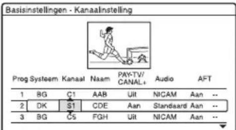 SONY DARX1 - Kies "Kanaal" met behulp van ←/→. - 1
