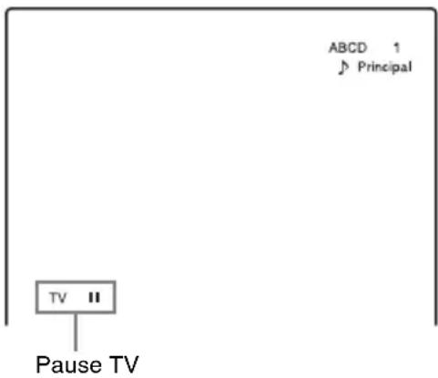 SONY DARX1 - Pendant que vous regardez une émission TV avec cet enregistreur, appuyez sur III. - 1