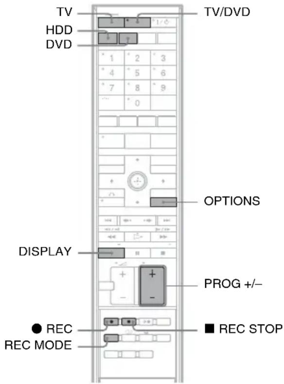 SONY DARX1 - Registrazione di un programma - 2