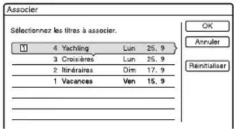 SONY DARX1 - Sélectionnez un titre et appuyez sur . - 1