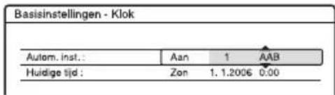 SONY DARX1 - Autom. inst. (Auto Clock Set) - 2