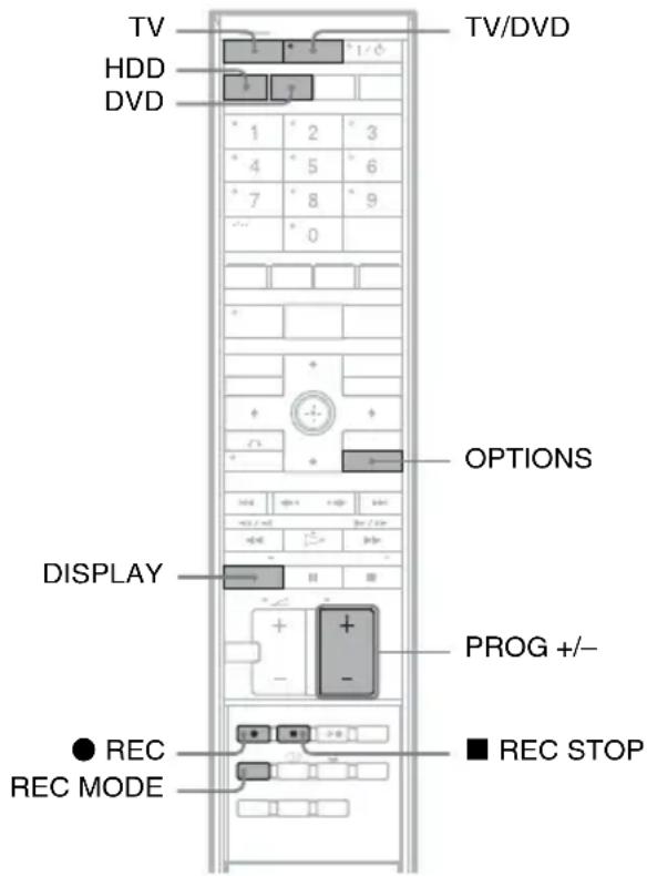 SONY DARX1 - Enregistrement d'une émission - 2