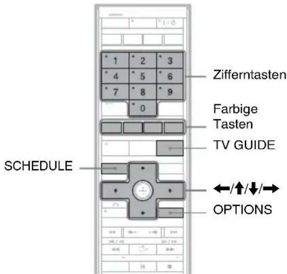 SONY DARX1 - Überprüfen/Ändern/Aufheben von Timereinstellungen - 2