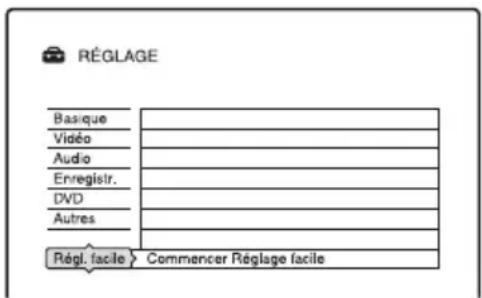 SONY DARX1 - Réglage facile (Réinitialisation de l'enregistreur) - 1