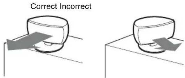 SONY DARX1 - Remarques sur le positionnement des enceintes avant - 1